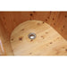 ALFI brand AB1136 61'' Free Standing Cedar Wooden Bathtub with Tub Filler Bathtub ALFI Brand 
