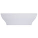 ALFI brand AB8840 67 Inch White Rectangular Acrylic Free Standing Soaking Bathtub Bathtub ALFI Brand 