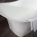 ALFI brand AB9915 74" White Solid Surface Smooth Resin Soaking Slipper Bathtub Bathtub ALFI Brand 