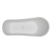 ALFI brand AB9960 67" White Matte Clawfoot Solid Surface Resin Bathtub Dreamy Tubs 