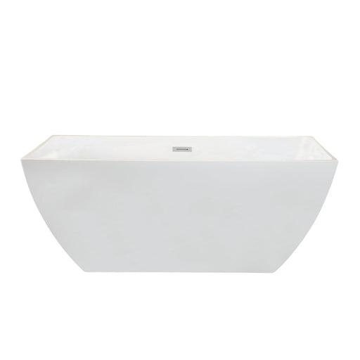 Altair - Montague 67" x 32" Freestanding Soaking Acrylic Bathtub Bathtub Altair 