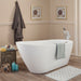 Altair - Shaia 67" x 32" Freestanding Soaking Acrylic Bathtub Bathtub Altair 