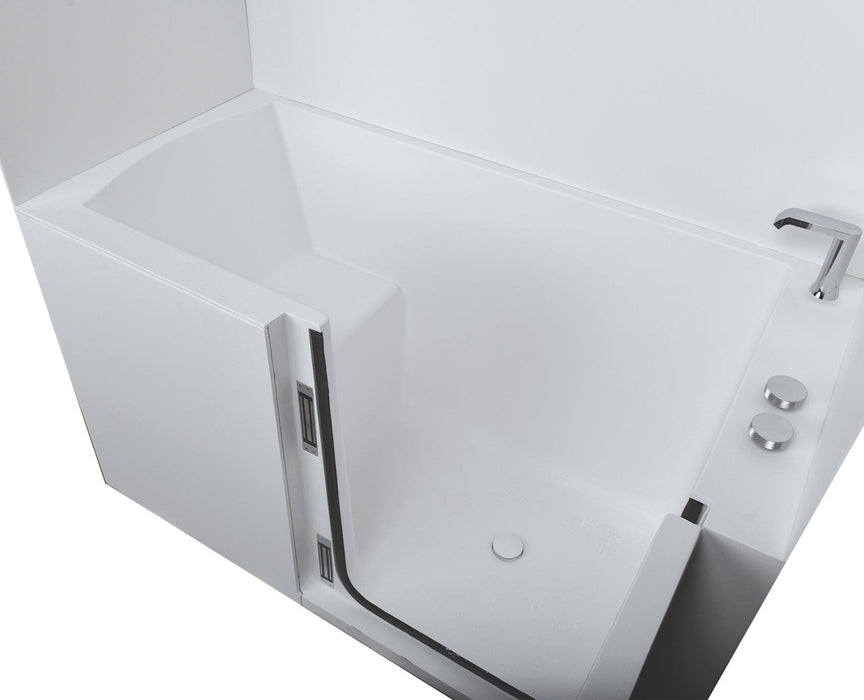 Clarke One 60" x 30" Walk In Whirlpool Solid Surface Bathtub Bathtub Clarke Products 