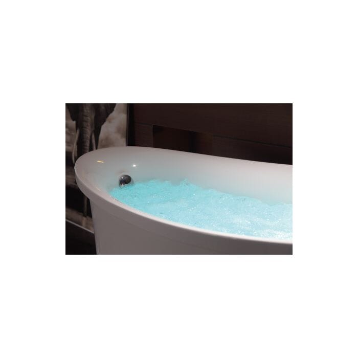 EAGO AM1800 70" White Free Standing Oval Air Bubble Bathtub Bathtub EAGO 