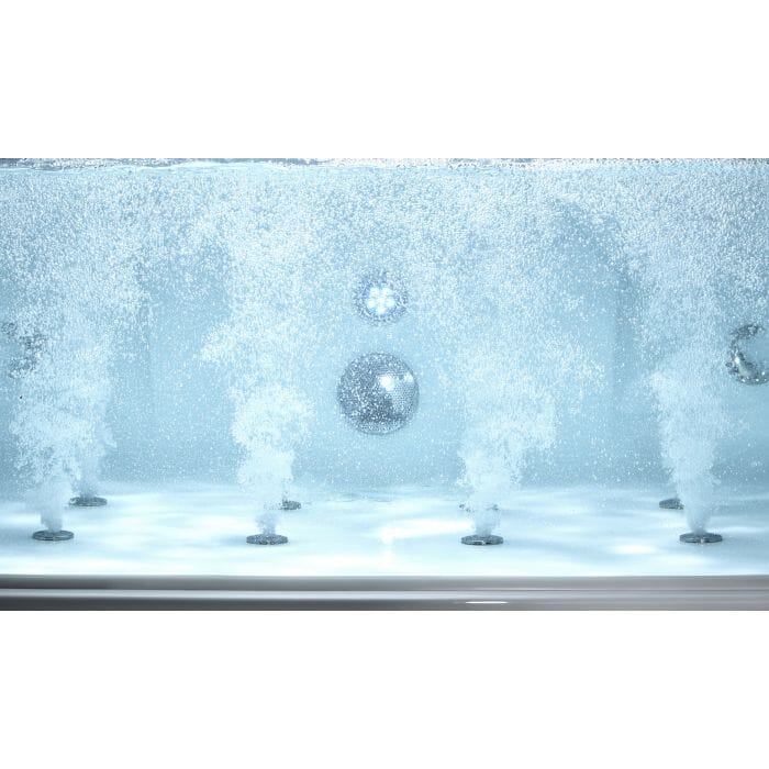 EAGO AM196ETL 6 ft Clear Rectangular Acrylic Whirlpool Bathtub for Two Bathtub EAGO 