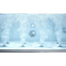 EAGO AM196ETL 6 ft Clear Rectangular Acrylic Whirlpool Bathtub for Two Bathtub EAGO 