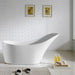 Kube Victorian 67" Free Standing Bathtub Freestanding KubeBath 