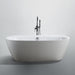 Palermo 67 inch Freestanding Bathtub in Glossy White Bathtub Bellaterra Home 