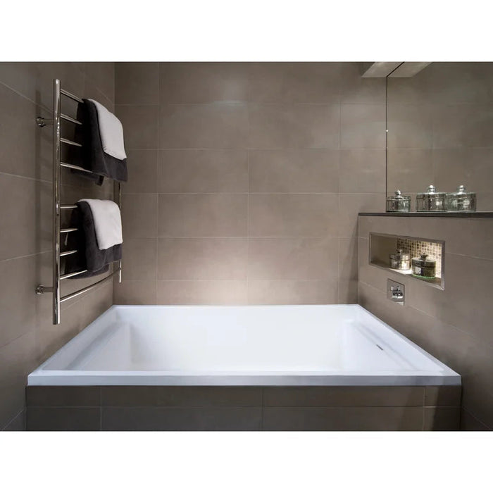 Urban 60" x 30" Drop in Soaking Solid Surface Bathtub Bathtub Clarke Products 